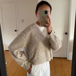 Aritzia Wilfred Free Oversized Sweater